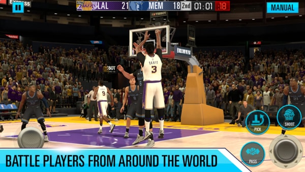 Baloncesto móvil NBA 2K oro ilimitado
