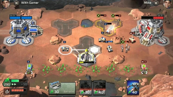 Command Conquer Rivals PVP gameplay