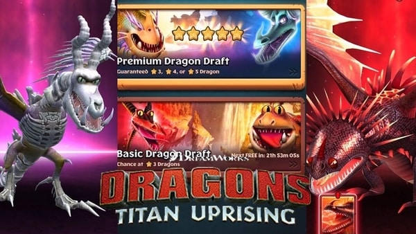 Dragones: El levantamiento de los titanes apk