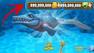 Hungry Shark Evolution MOD APK (Unlimited Coins/ Gems) 2