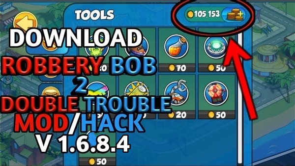 Robbery Bob 2 mod apk