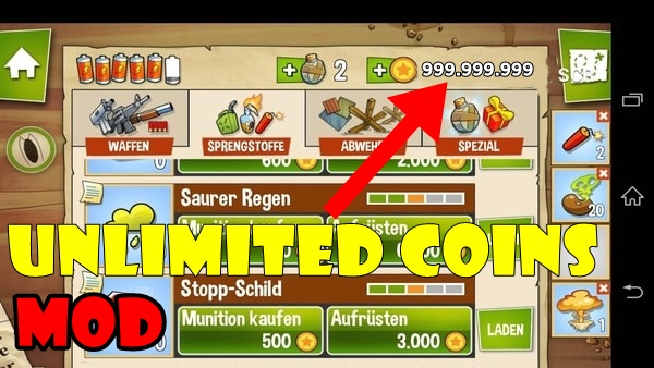 Swamp Attack unlimited coins