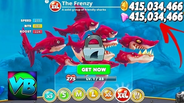 Hungry Shark World gameplay