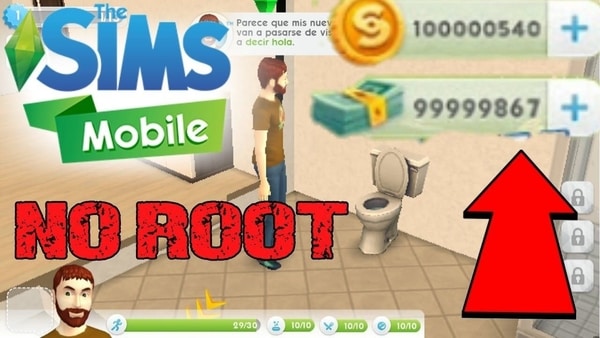 Jugabilidad de Los Sims Móvil