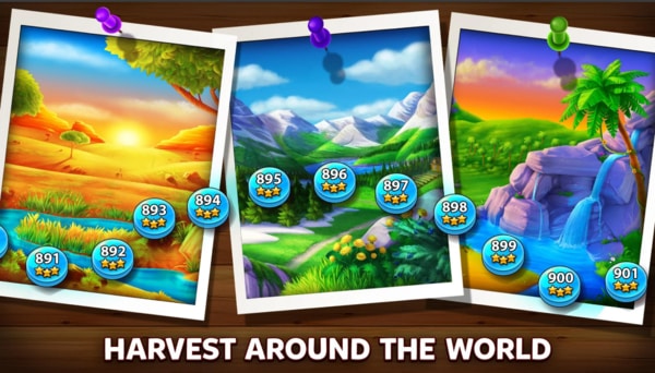 Gameplay Solitaire Grand Harvest