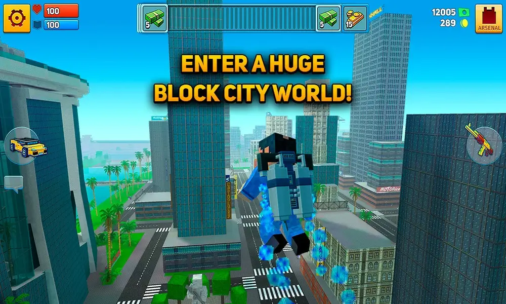 Mod Apk Block City Wars