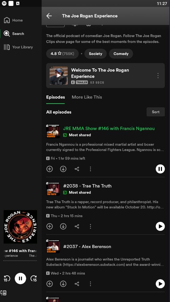 Apk Mod cao cấp của Spotify